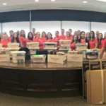 Steinger, Greene and Feiner Donates for Back to School Drive