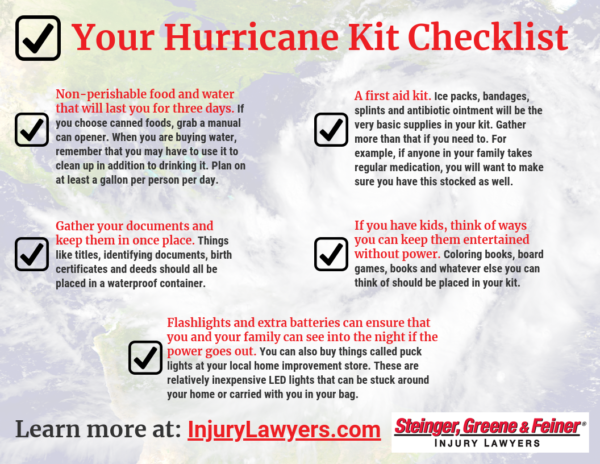 Your Hurricane Kit Checklist