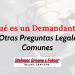 “¿Qué es un Demandante?” Y Otras Preguntas Legales Comunes