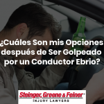 ¿Cuáles Son mis Opciones después de Ser Golpeado por un Conductor Ebrio?