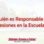 ¿Quién es Responsable de Lesiones en la Escuela?