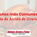Lesiones más Comunes del Día de Acción de Gracias