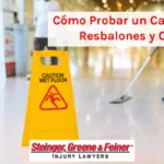 Cómo Probar un Caso de Resbalones y Caídas