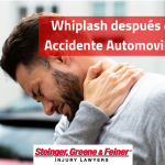 Whiplash después de un Accidente Automovilístico