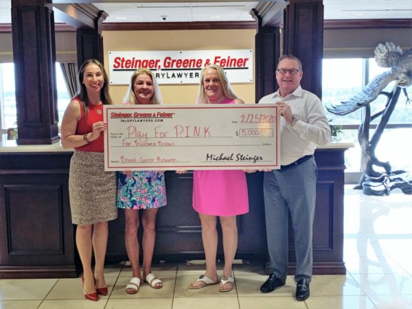 Steinger-Greene-Feiner-Community-Play-for-Pink-Donation