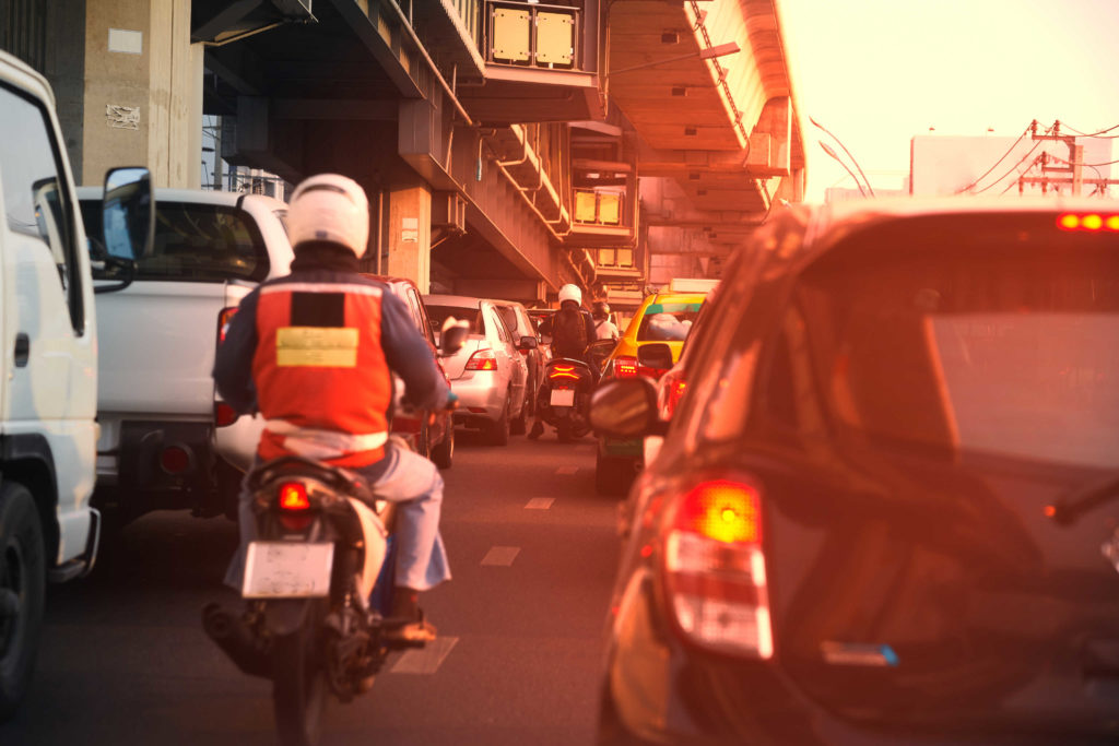 motorcycle lane splitting