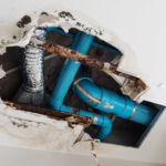 property damage - busted pipes