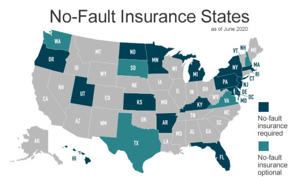 no-fault-insurance-states-map-june-2020