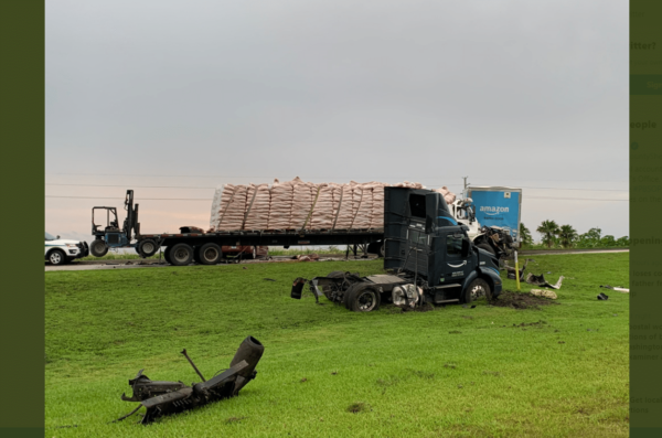 Amazon truck accident 2