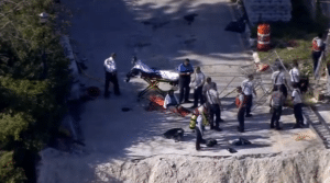 woman saved from canal