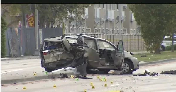 Hit and Run in Coral Gables 1 dead 6 injured