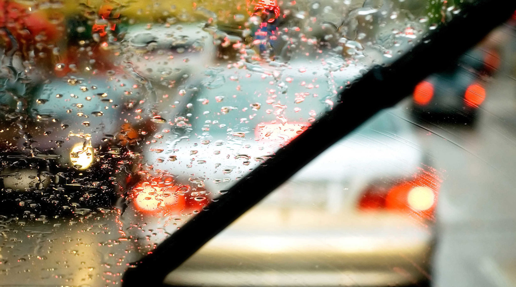 Windshield wipers from inside car