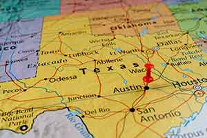 austin personal injury lawyer map