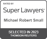 Super Lawyers Badge Michael Small 2023