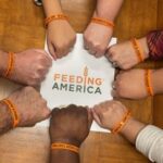 Steinger Greene and Feiner orange bracelets to raise money to fight hunger for Feeding America