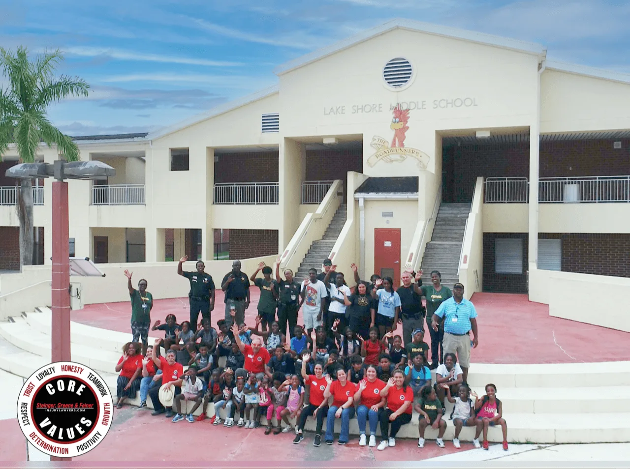 Steinger, Greene & Feiner Donates School Supplies to Students in Belle Glade